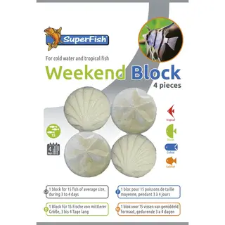 Superfish Weekend Voer - 4 Stuks