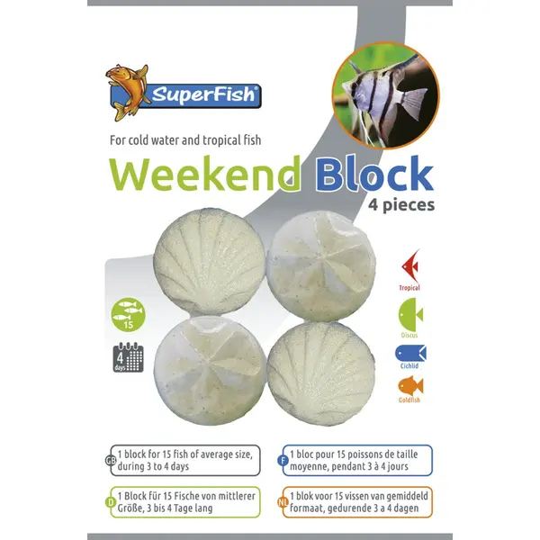 Superfish Weekend Voer - 4 Stuks thumbnail