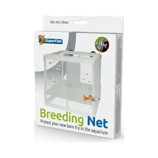 Superfish Kweeknetje - Aquarium Toebehoren - 16x14x15 Cm Wit 16x14x15 Cm