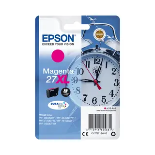 Epson Alarm clock Singlepack Magenta 27XL DURABrite Ultra Ink