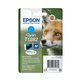 Epson Fox Einzelpack Cyan T1282 DURABrite Ultra Tinte