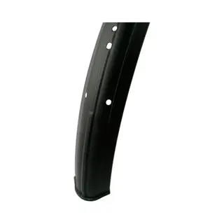 Batavus Anp Spatbord A 28 Tour Staal Mat Zwart M/Zilv Bies