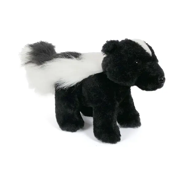 Heunec Pluche Stinkdier Knuffel - Zwart/wit Knuffeldier Van 25 Cm thumbnail
