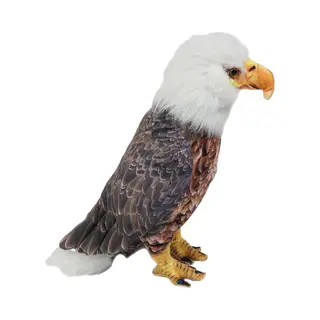 Pia Soft Toys Knuffeldier Arend/Adelaar - Zachte Pluche Stof - Bruin/wit - Premium Kwaliteit Knuffels - Roofvogels - 28 Cm