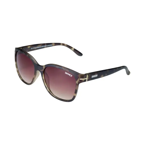 Sinner Paraiso Sonnenbrille Damen Rund - 2 Modische Farben – Modern Design - 100% UV400 Schutz – Olive/Tortoise thumbnail