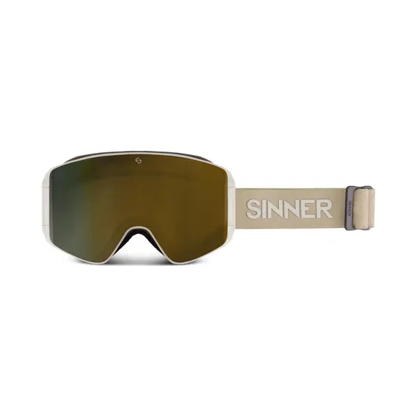 Sinner Aura - Skibril - Incl Extra Lens - Matte Light Grey thumbnail