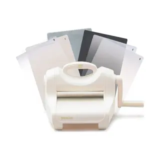 Vaessen Creative Cut'Em Easy Stanz- Und Prägemaschine A5, Weiß