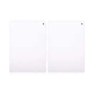 Vaessen Creative Cut ˈEm Easy Platte B, Set Mit 2 Grundplatten, Ersatzplatten Für Die A5 Large Stanz- Und Prägemaschine