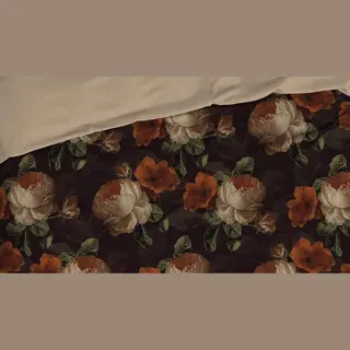 Satin D'Or Valeria - Dekbedovertrek - Eenpersoons - 140x200/220 Cm - Bruin
