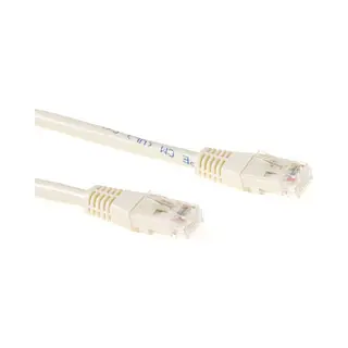 Act IB8400 Netzwerkkabel Elfenbein 0,5 m Cat6