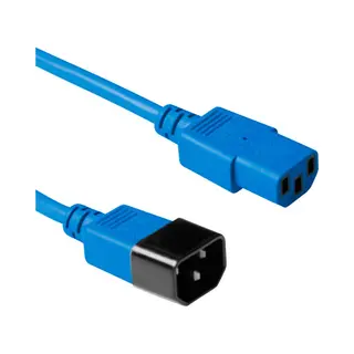 Act Stromkabel C13 - C14 blau 0,6 m