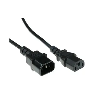Act Netsnoer C13 - C14 zwart 10 m