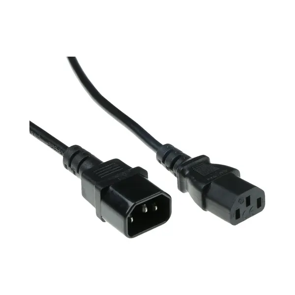 Act Netsnoer C13 - C14 zwart 10 m thumbnail