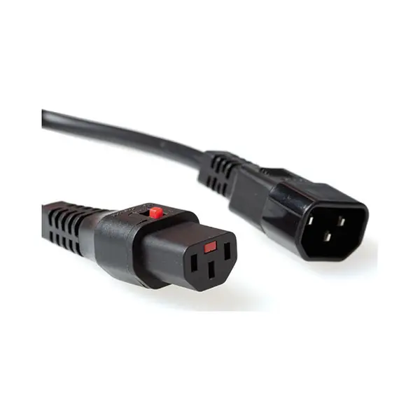 Iec Lock PC1003 Stromkabel Schwarz 1,5 m C14-Koppler C13-Koppler thumbnail