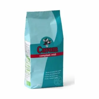 5x Cavom Hondenvoer Droog Compleet Midi 2 Kg