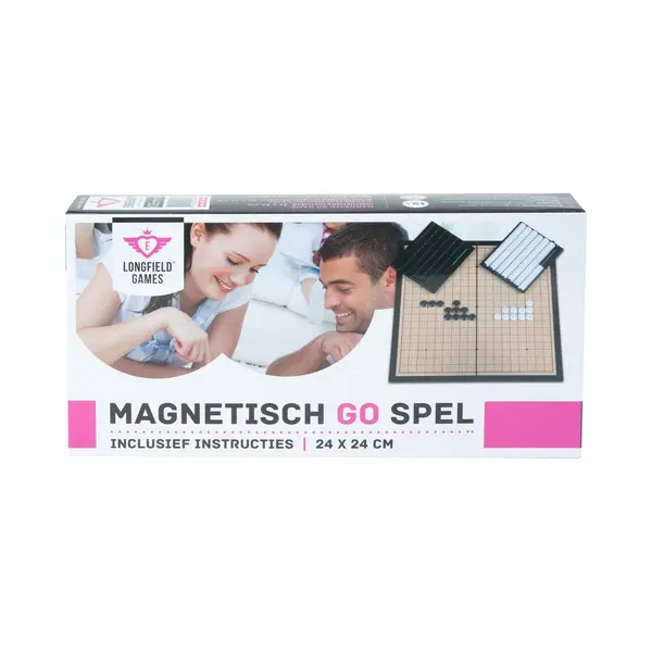 Engelhart- 250412 - Go Spiel Magnetisch, 24 Cm X 24 Cm - Reise Kompaktspiele - Klappbrettspiel - Japanische Magnetische Brettspiele thumbnail