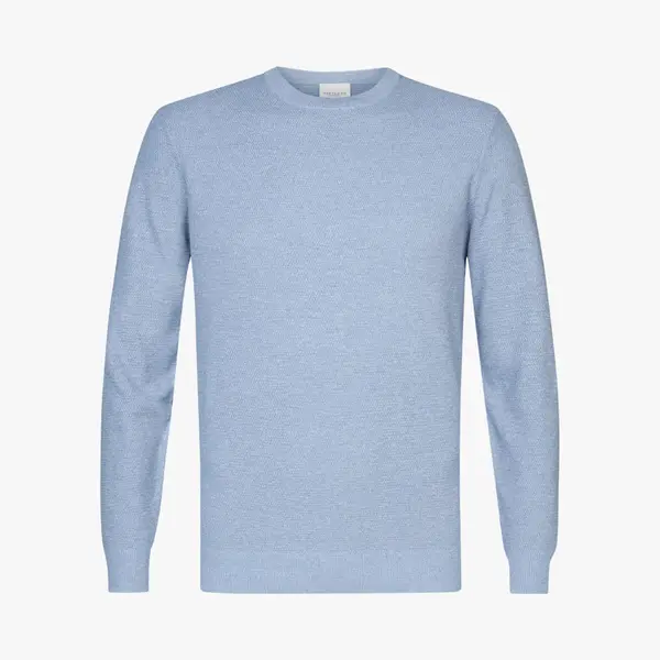 Profuomo O-Neck Pullover Hellblau - Größe Xl thumbnail