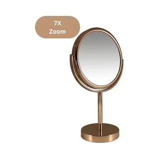 Spiegel Metalen Spiegel Goud 18 Cm 7X