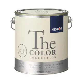 Histor The Color Collection Muurverf Angel White 7500 2, 5 Liter