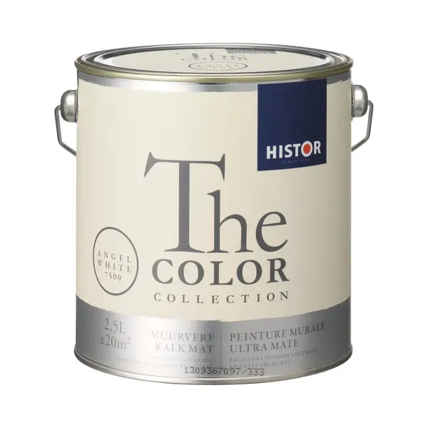 Histor The Color Collection Muurverf Angel White 7500 2, 5 Liter thumbnail