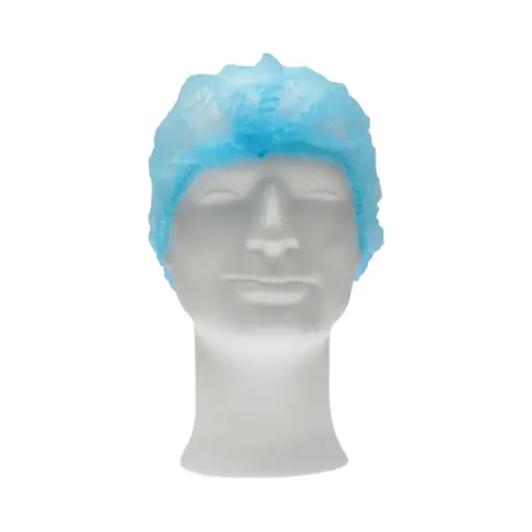 Cmt® | 100 Haarnetjes Blauw Maat M | Latexvrij | Non-woven | Clip Caps | Wegwerp thumbnail