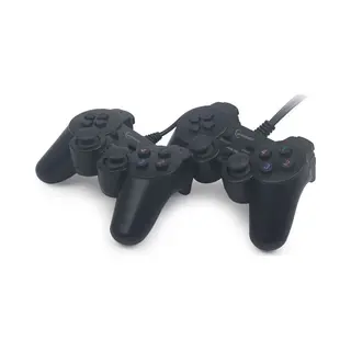 Gembird Jpd-UDV2-01 Gaming-Controller Schwarz Usb 2.0 Gamepad Analog / Digital Pc