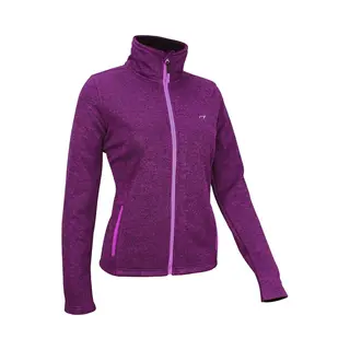 Avento Windproof Jack Fleece - Dames - Magenta/Zwart/Lila - 40