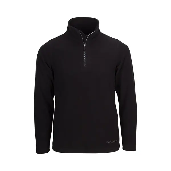 Starling Fleece Pulli - Kinderen - Zwart - Maat 140 thumbnail
