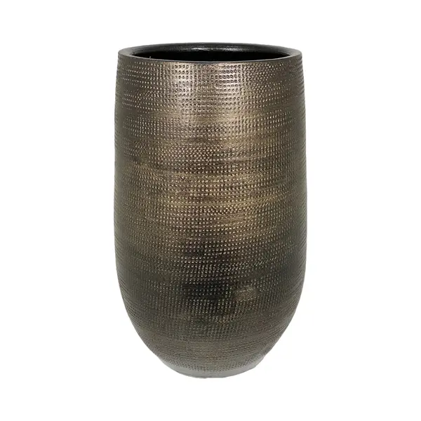 Hs Potterie Tokio Vaas Goud D19 X H30 Cm thumbnail