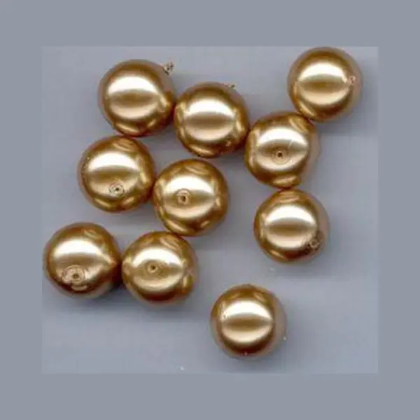Hobby & Crafting Fun Glasparels 8mm Cognac 50 Stuks thumbnail
