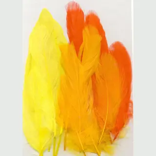 Hobby & Crafting Fun Veertjes Paastinten 15 Stuks 12.5 - 17.5 Cm