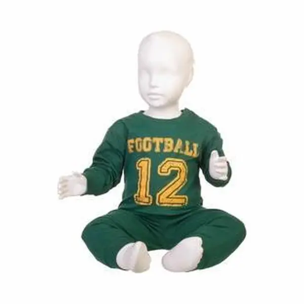Fun2Wear Football Pyjama Groen Maat 68 thumbnail
