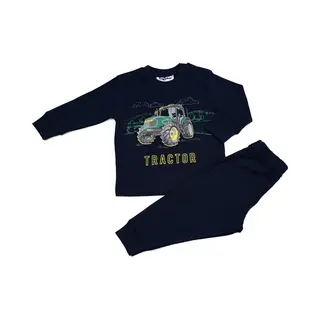 Fun2Wear - Pyjama Tractor - Navy Blauw - Maat 146/152