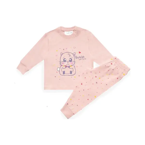 Fun2Wear - Pyjama Hamster - Roze - Maat 104 - thumbnail