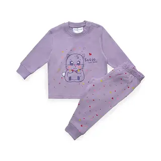 Fun2Wear - Pyjama Hamster Lila/Paars - Lila - Maat 98 -