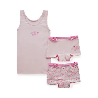 Fun2Wear Funderwear Meisjes Setje - Horse - Katoenen Kinderondergoed - 110 - Roze