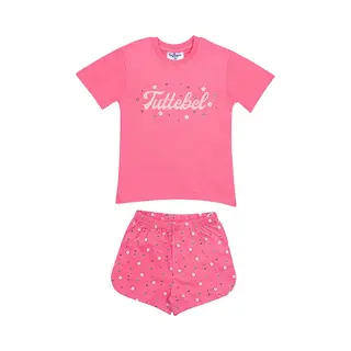 Fun2Wear - Tuttebel Shortama Baby | Roze - Katoen - Maat 74