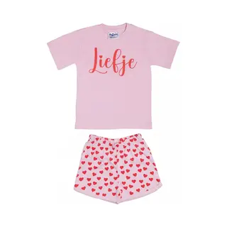 Fun2wear - Liefje - Shortama - Roze - Maat 92