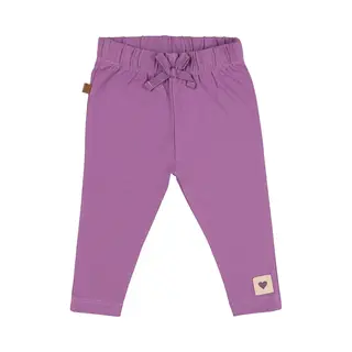 Frogs And Dogs - Legging Hearts | Dusty Lavender - Katoen - Maat 68