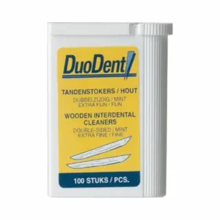 Duodent Houten Tandenstokers 580 100 Stuks