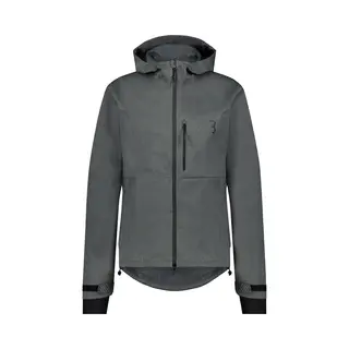 Bbb, Unisex, Velojacke, Regenschutz Explorer Regenjacke (L), Grau, L