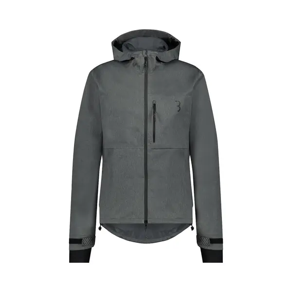 Bbb, Unisex, Velojacke, Regenschutz Explorer Regenjacke (L), Grau, L thumbnail