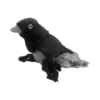 Holland Animal Care Wild Life Collection Dog – Hondenspeelgoed – Hondenspeeltje Met Piep - Hondenknuffel - Raaf