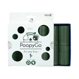 PoopyGo Eco Friendly Poepzakjes Met Lavendelgeur 8 X 15 Zakjes