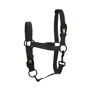 Holland Animal Care Excellent Horse - L (Cob) - Essential Halster - Halster Voor Paard - Geschikt Voor Paarden - Zwart