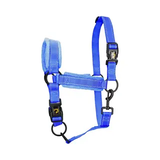 Holland Animal Care Excellent Horse Superior Essential Halster - L (Cob) - Reflecterend Halster Voor Paard - Paardenhalster Met Fleece Onderlegde Neusriem - Geschikt Voor