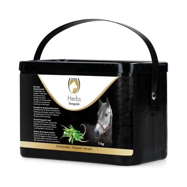 Holland Animal Care Excellent Herbs Fenegriek - 1 Kg - Ter Ondersteuning Van De Algehele Weerstand En Ter Stimulatie Van De Eetlust - Geschikt Voor Paarden thumbnail