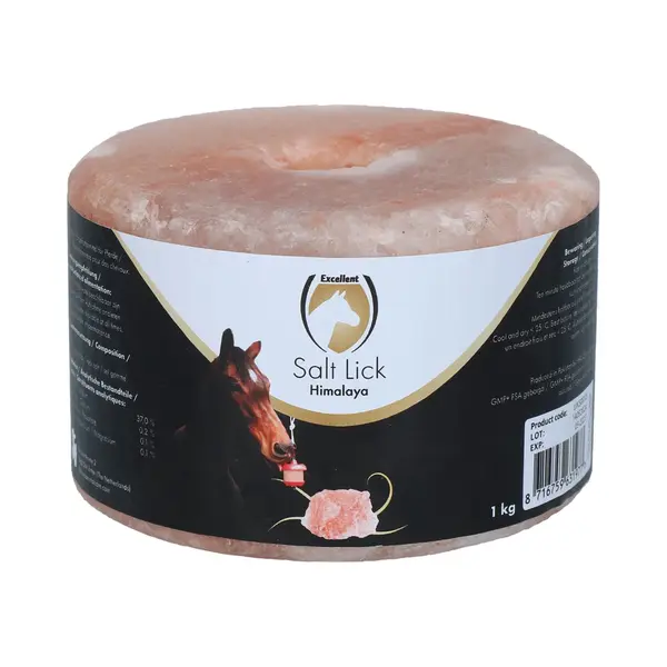 Holland Animal Care Excellent Horse - Liksteen Himalaya - Bron Van Zout - Geschikt Voor Paarden - 1 Kg thumbnail
