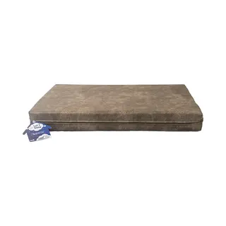 Let's Sleep Mellow Mattres - Hondenkussen - Hondenmand - Orthopedische Hondenmatras - 80 X 55 X 10 Cm - M - Taupe