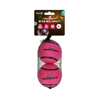 Dog Comets Starlight - L - Rosa (2-Pack)